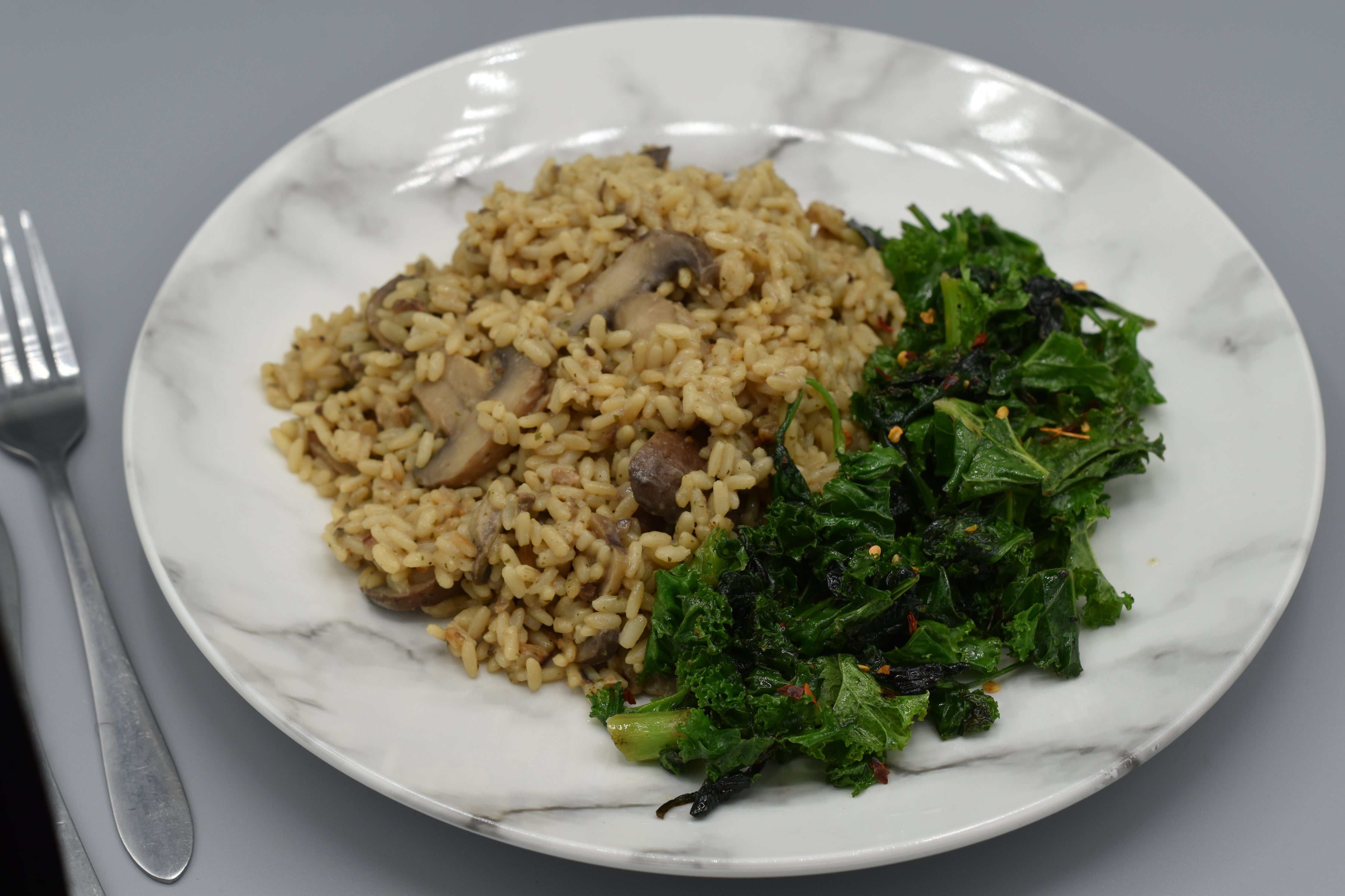 Vegan Mushroom Risotto
